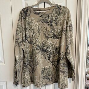 Cabelas open country camo shirt